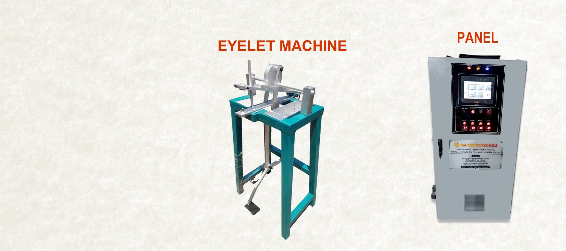 Slitting Machine, belling press, folding machine, creel machine, slitting machine, Sai Mechatronics,Shade Net related machines slide